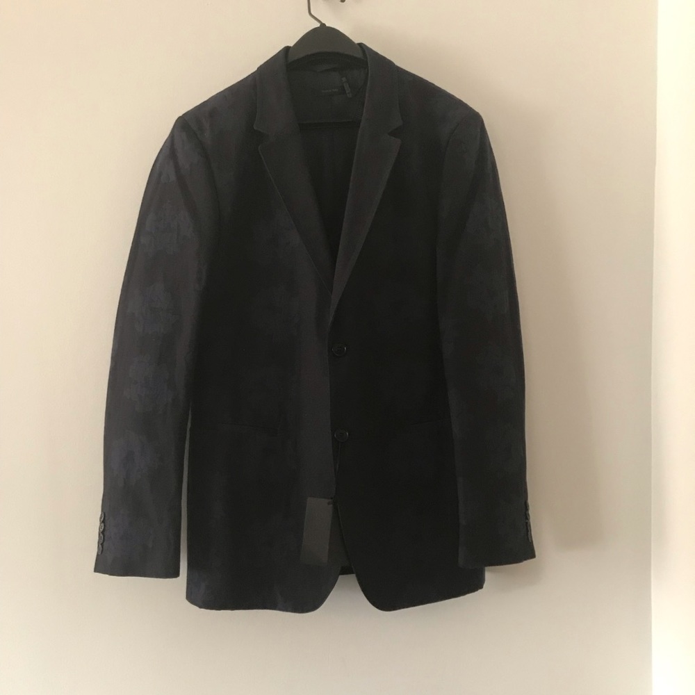 Calvin Klein Collection Mens Blazer in Navy